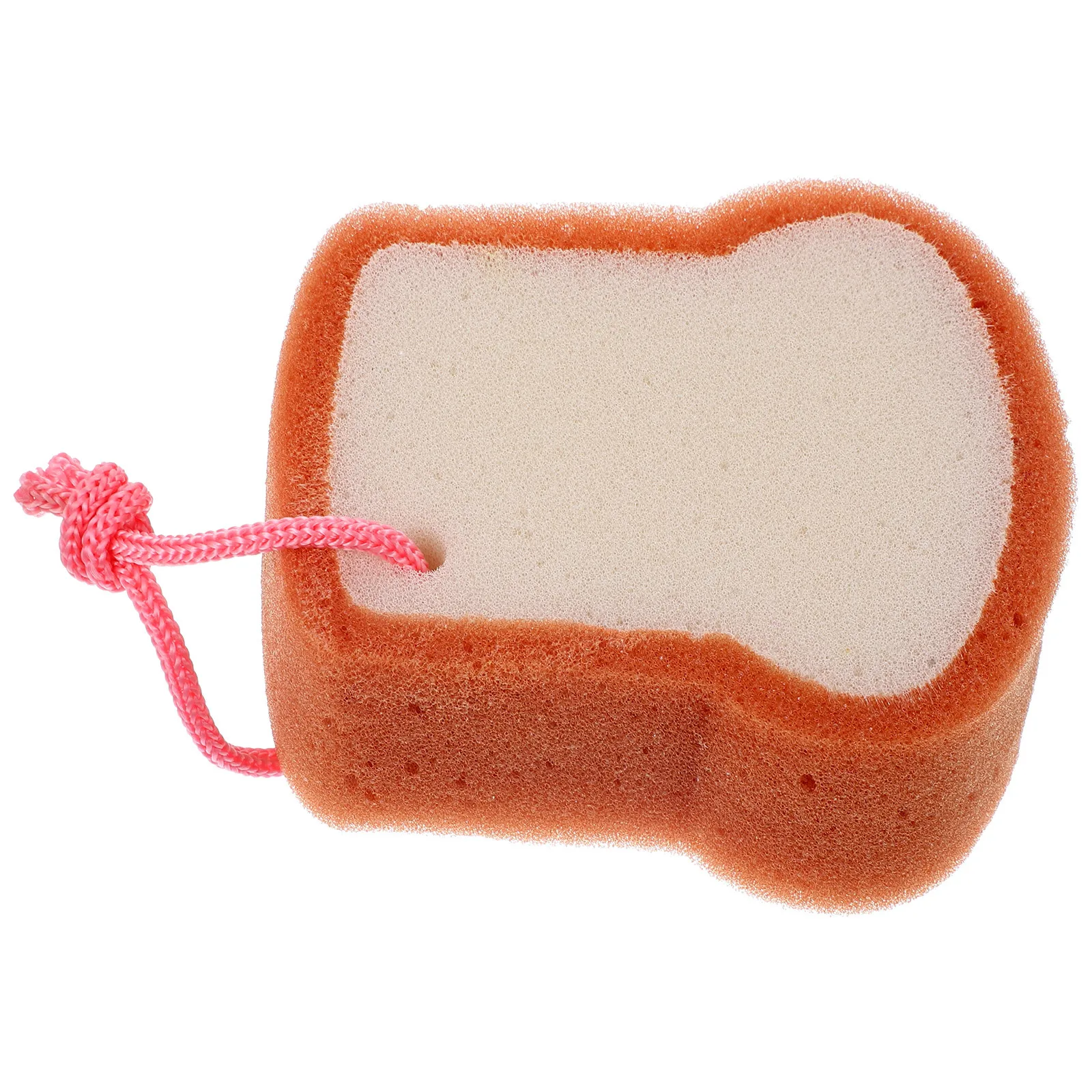 

1Pcs Bread Bath Sponge Cleansing Brush for Daily Shower Portable Lightweight Exfoliating Scrubber Comfortable Use