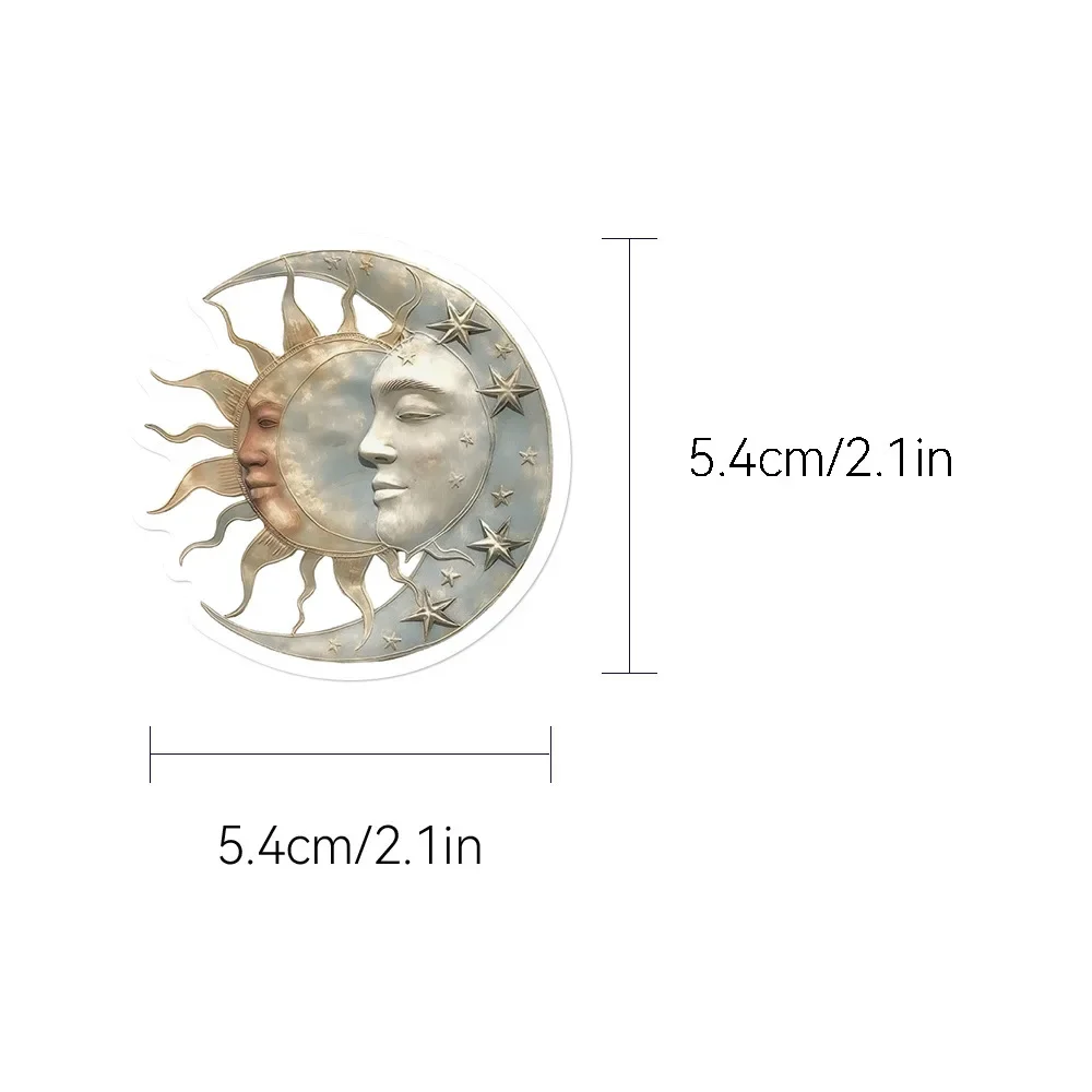 50 Stück blaue Ins-Stil Ozean Muscheln schöne Aufkleber DIY Telefon Laptop Gepäck Skateboard Graffiti Aufkleber Spaß für Kinder Geschenk