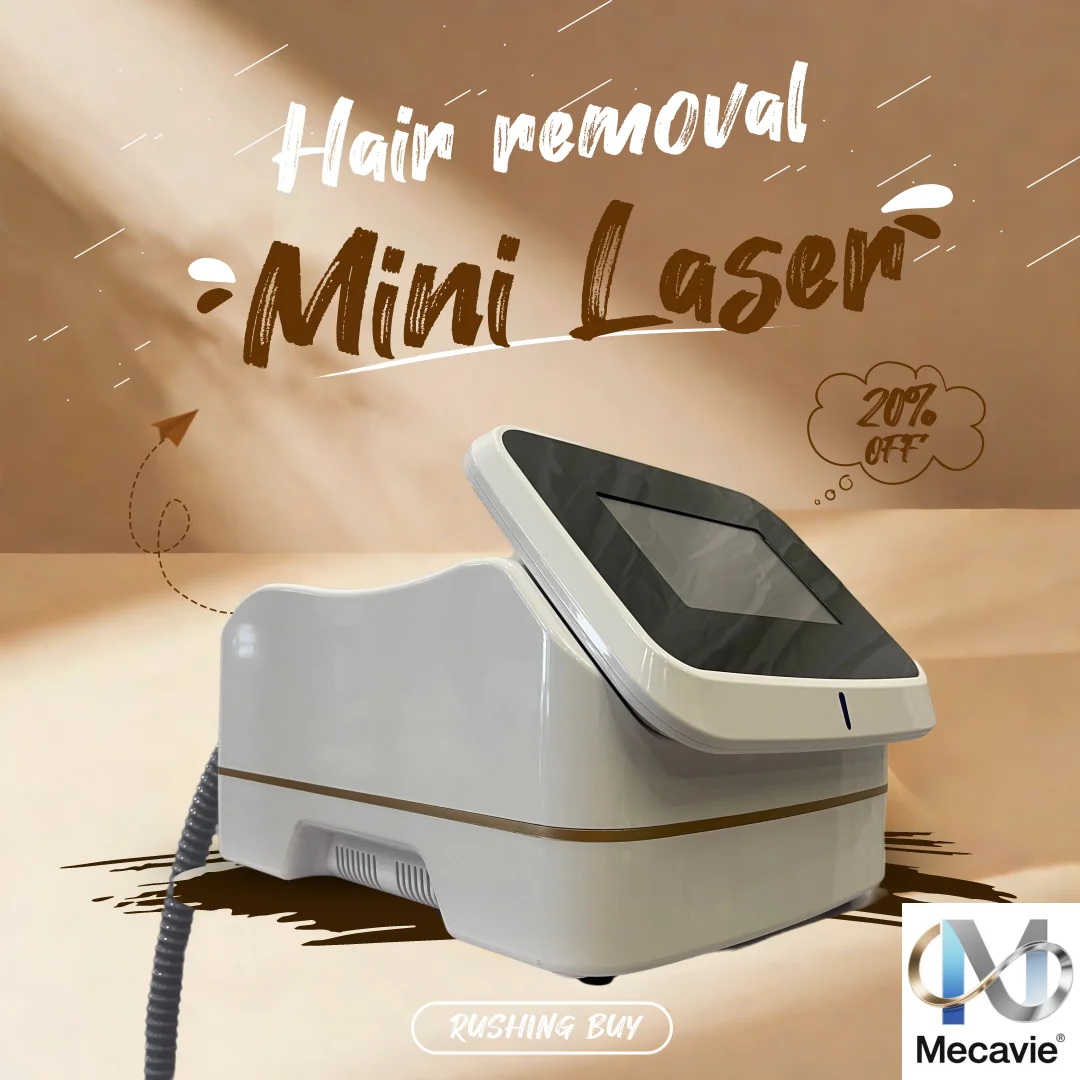 2026 Newest Triple Wavelength 808nm Laser Diode Adjustable Spot Hair Removal Machine with Ice Titanium Diode Laser