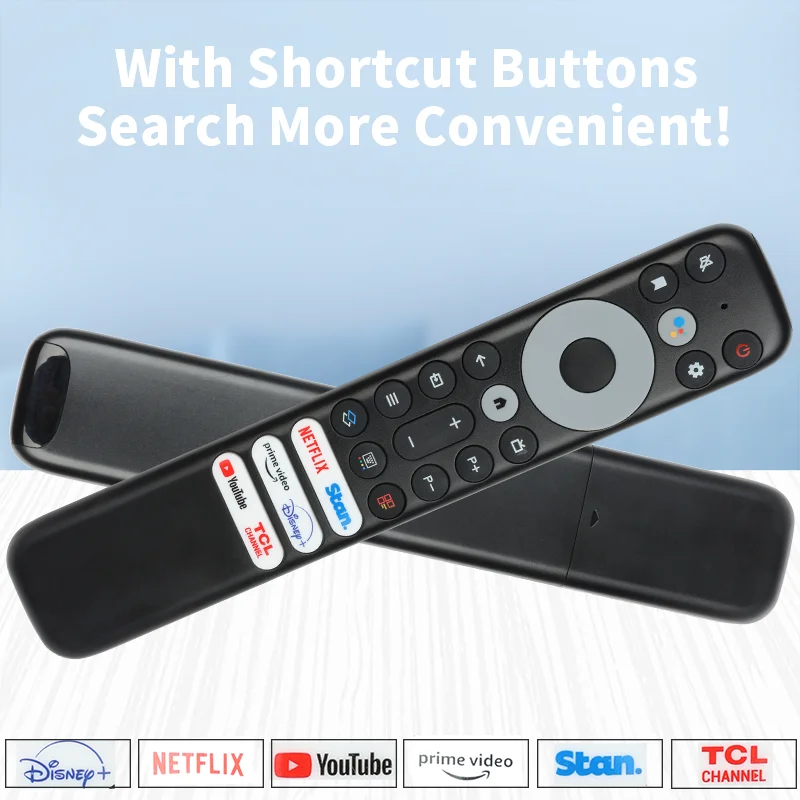 RC902V FAR1 Voice Remote Control For TCL TV C835 LED 4K  & C635 QLED 4K & P735 QUHD 4K & X925 LED 8K & C735 QLED 4K Google TV