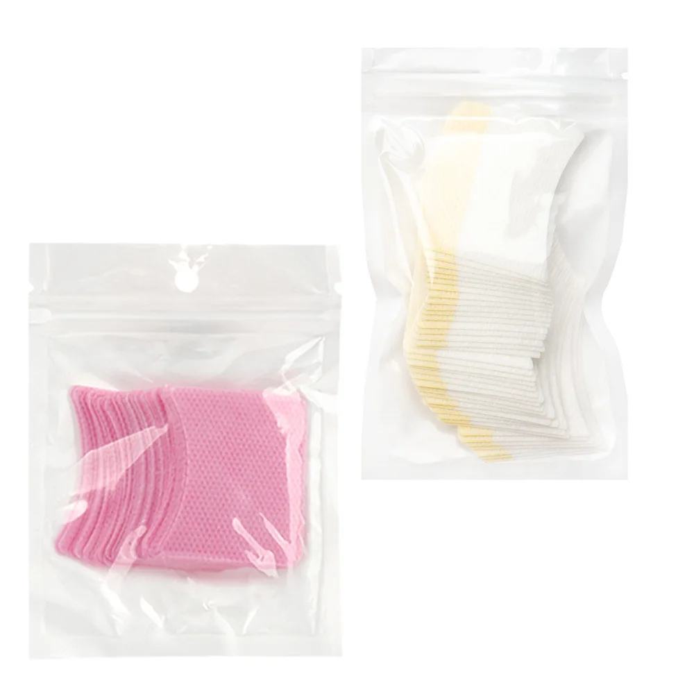 40pcs Disposable Cotton Eyelashes Patch Sticker for Removing Lashes Extension Supplies Makeup Tools Eye Pads Under Eyelash Pads
