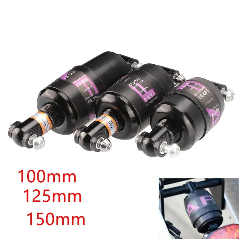 Folding Bike 100mm/125mm/150mm Suspension Spring Rear Shock Absorber Parts for Electric Scooter Mountain Bike Mini Motorcycle