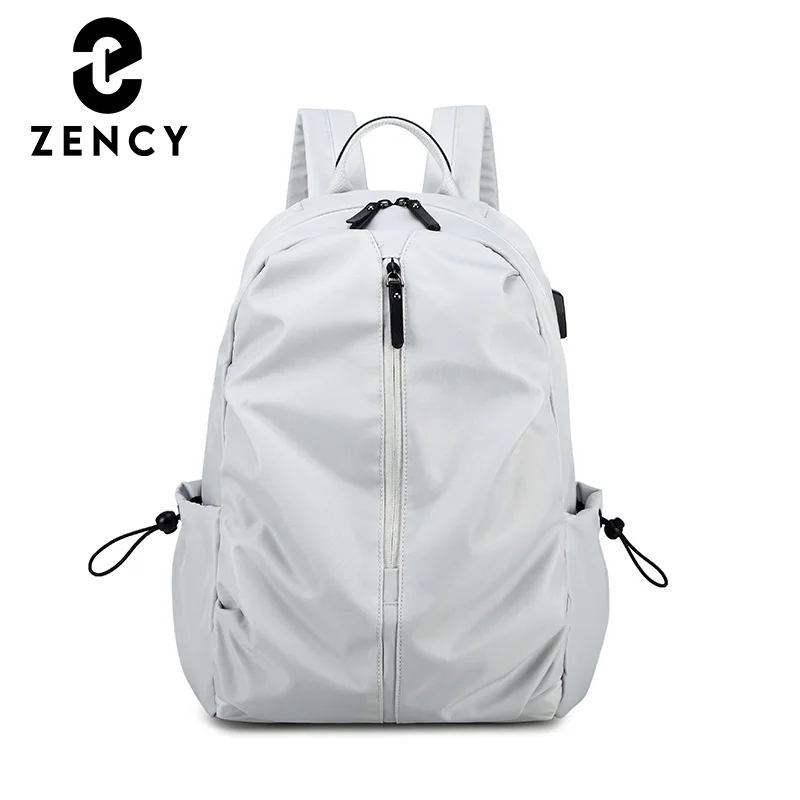 Zency Soft Waterproof Ladies Backpack Daliy Casual Outdoor Women\'s Knapsack Large Capacity Multifunction Teenager School Bags