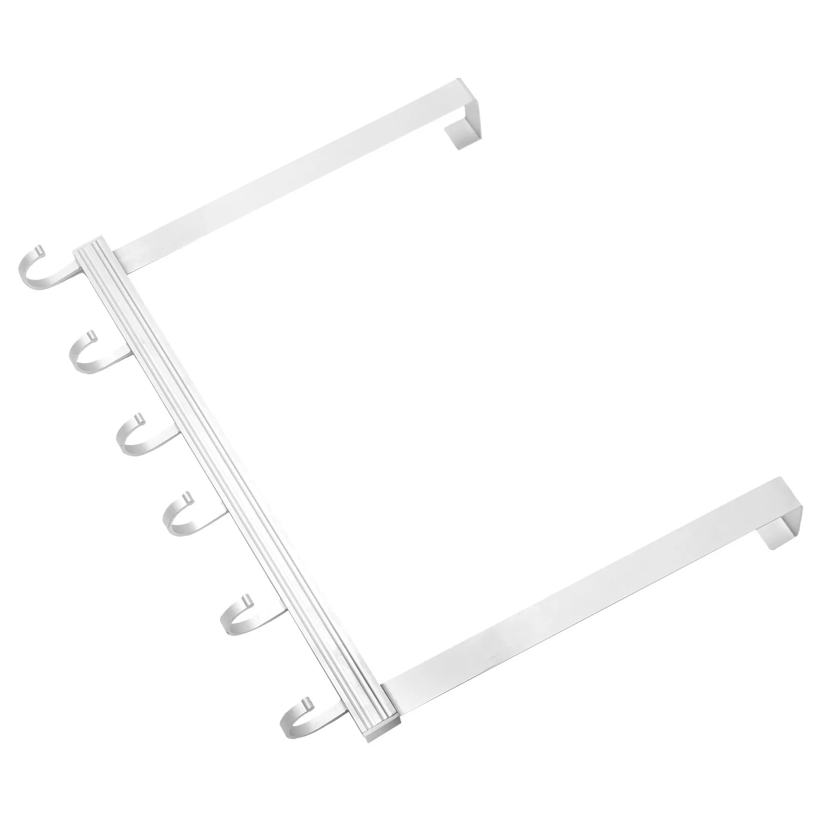 

1Pcs Drill-Free Clothes Storage Hook Compact Door Rear Clothes Hanging Organizer Rack Hanger Rack Bamboo Storage Hook