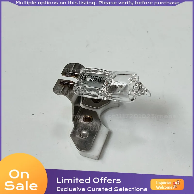 For NARVA 55147 HLWS5-A 6V 25W Halogen Bulb for ZEISS AXIOVERT 25 Microscope Replacement Lamp