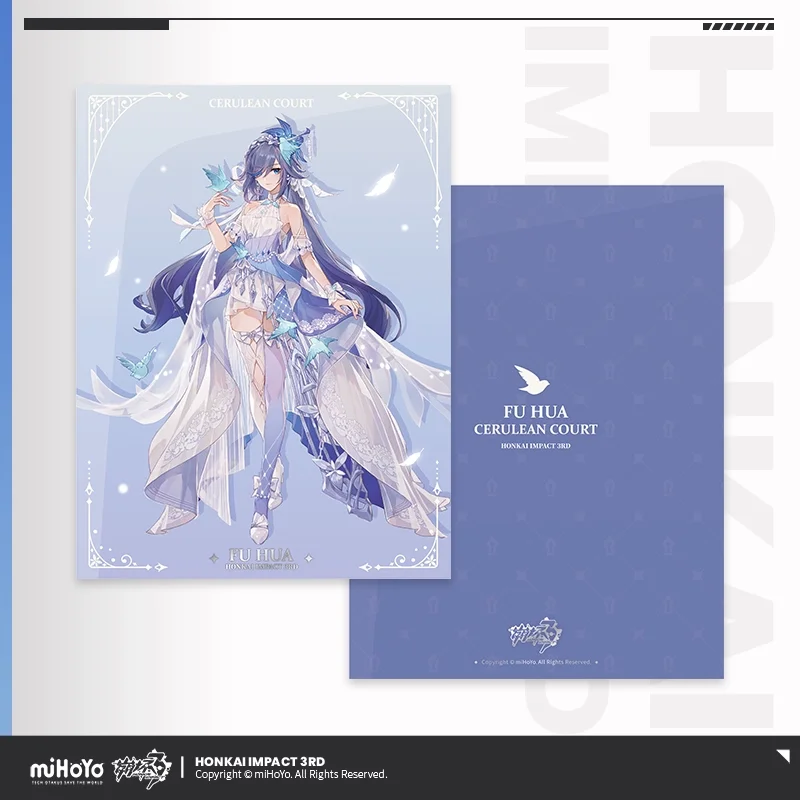 Sunsyea Honkai Impact 3.o Merch Oficial miHoYo Carpeta Original Auténtica Serie Fu Hua