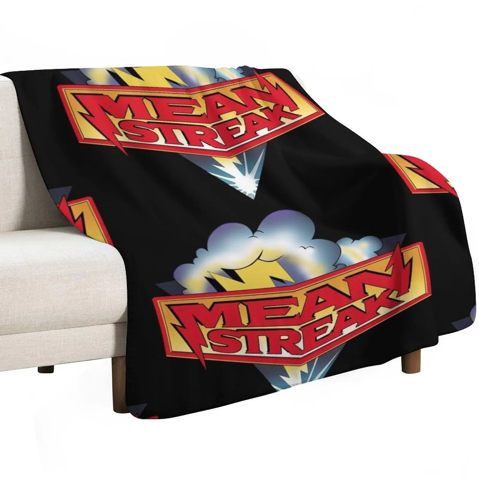 Mean Streak Wooden Roller Coaster Throw Blanket Nap Quilt Cute Sofas blankets ands Thins Blankets
