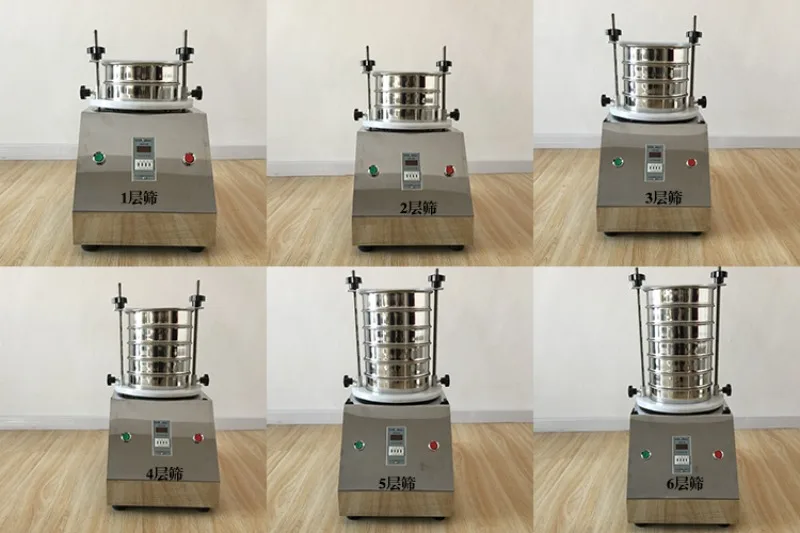 High Precision Laboratory Vibrating Screen for Chemical Powder