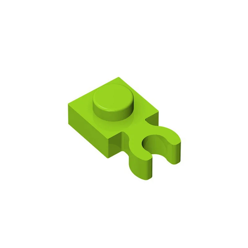 [208Pcs]【50g】Model 60897 4085 MOC1x1 With Single-sided Horizontal Clamping Plate, Children DIY STEM Building Blocks Toy
