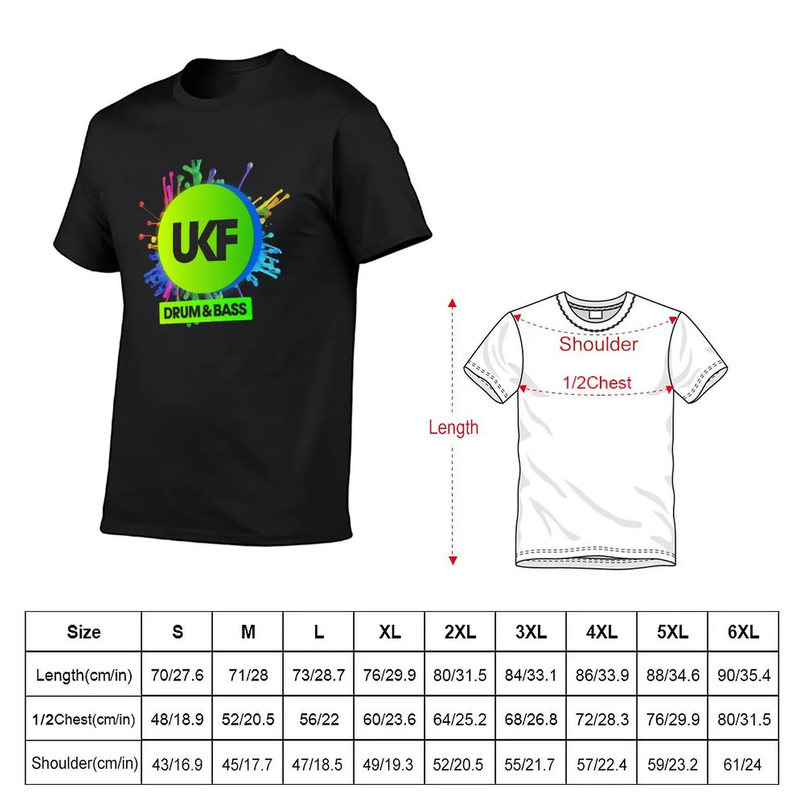 Ukf Drum and Bass Mens Graphic Vintage – Best Trendy Womens for Kids Top of T-Shirt Short sleeve tee tops t shirts for men pack
