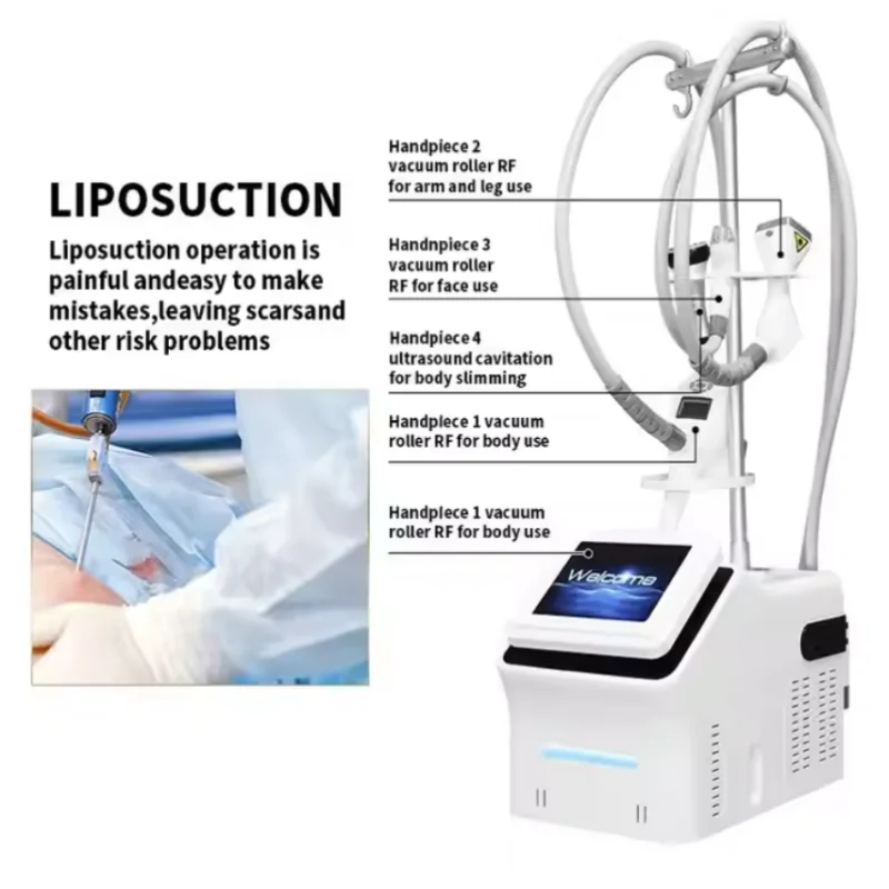 

2025 Professional Farslim Best Selling Vacuum Slimming Device and Cavitation Slimming and Firming Vacuum Roller Slimming Machine