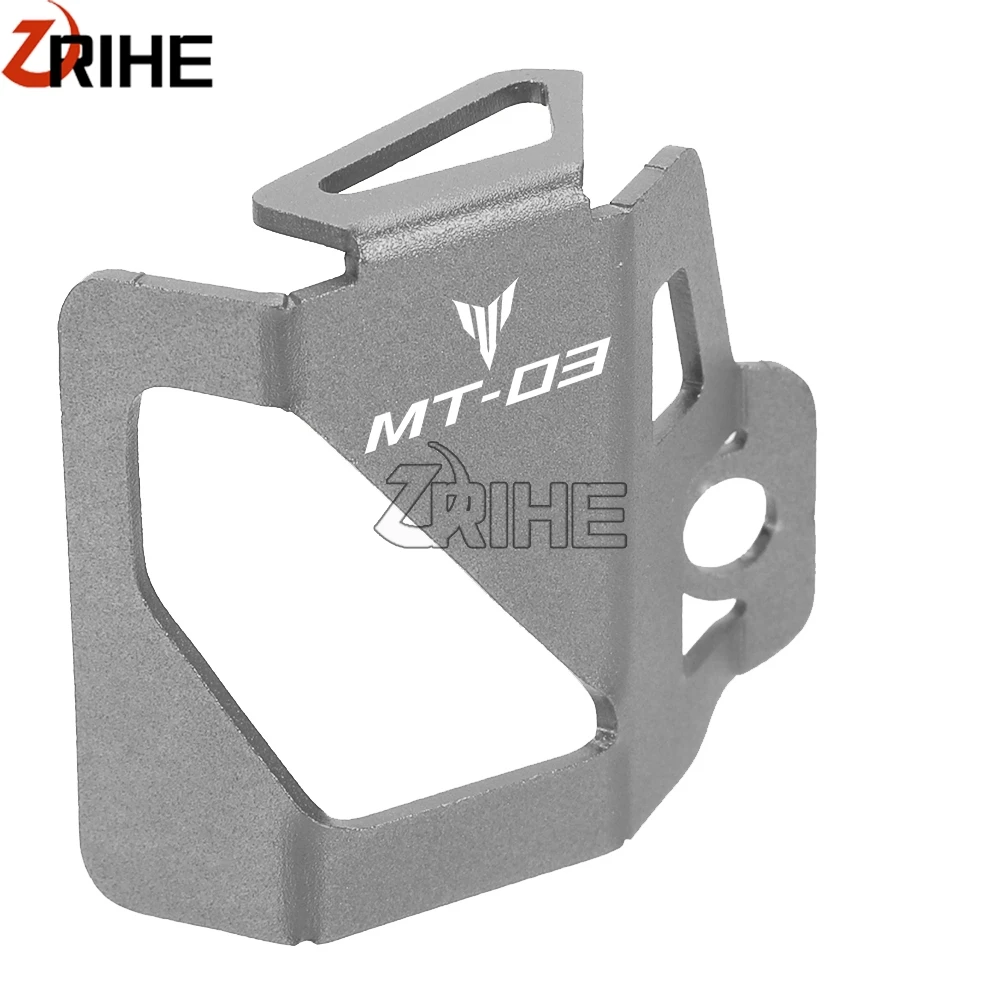 Motorcycle MT03 2021 2020 2019 2018 2017 Rear Brake Fluid Reservoir Cover Protector Guard For Yamaha MT 03 MT25 MT-25 2015 2016