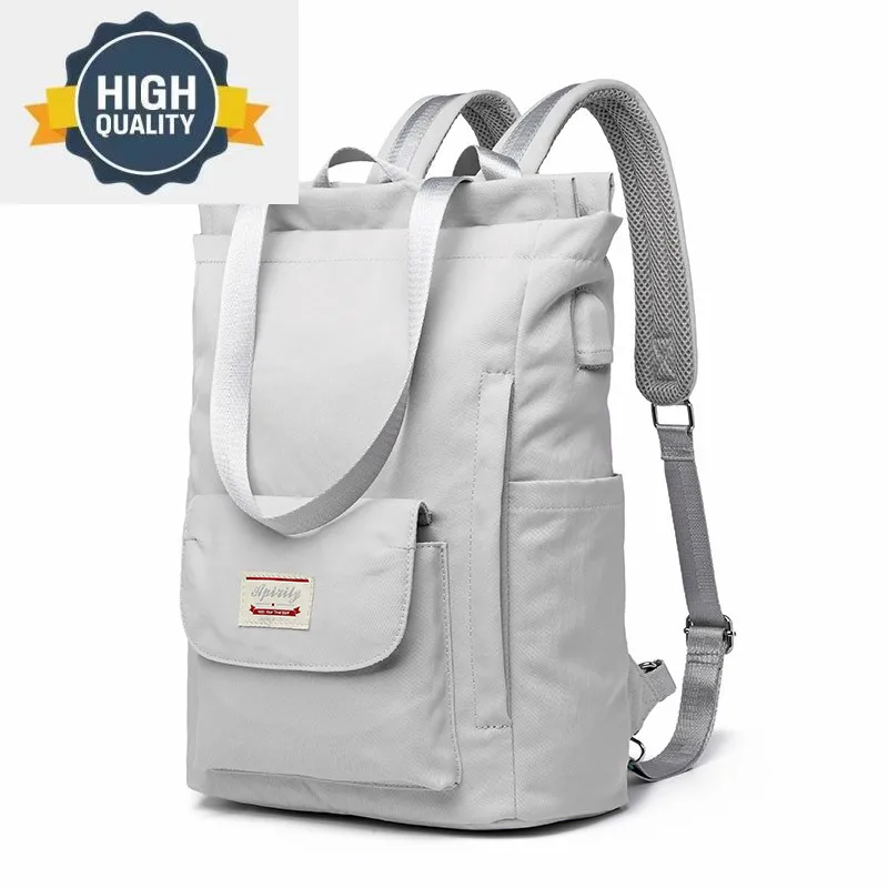 Shoulder Fashion Women Bag For Laptop Waterproof Oxford Cloth Notebook Backpack 15.6 Inch Girl Schoolbag