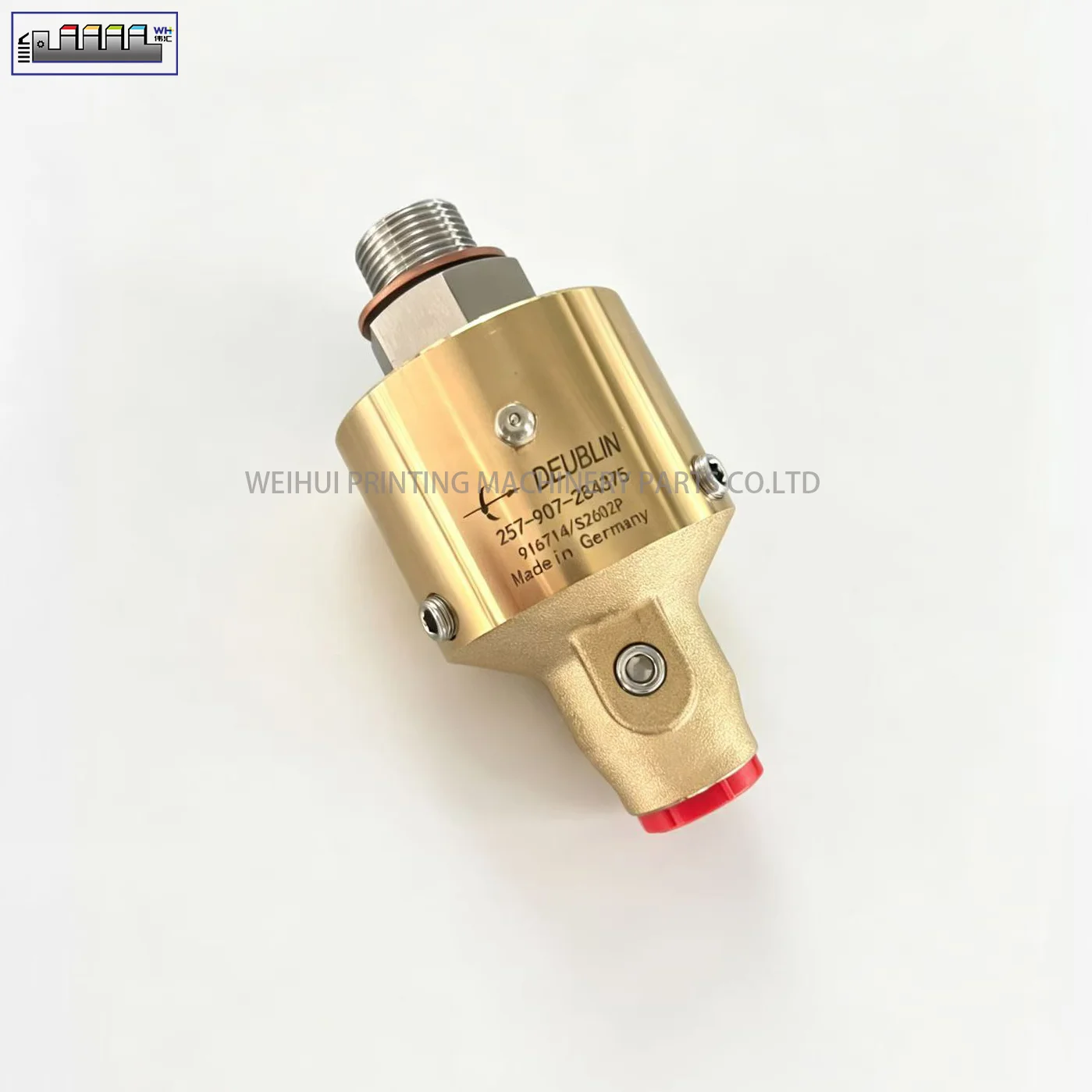 KBA162 L0789039 Cooling Rotary Joint, Water Cooling Joint, Ink Roller Rotary Water Inlet, 257-907-284375