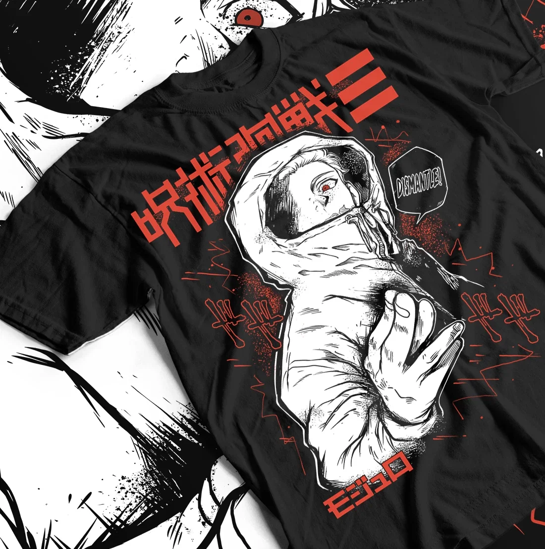 2026 Summer Jujutsu Kaisen Retro Cosplay T-shirt Men's Super Casual Cotton Printed Short-sleeved Unisex Children's Sports Shirt