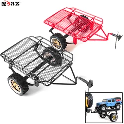 RCXAZ Metal RC Trailer Hopper Frame Simulation For 1/10 Rock Crawler Truck Trail Traxxas TRX-4 TRX4 Axial SCX10 RC4WD D90 CC01