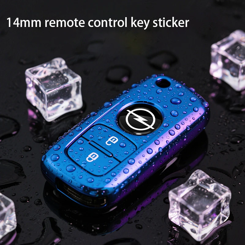 Специальные наклейки-значки 14 мм для ключей дистанционного управления автомобиля для Opel Astra j Insignia Astra g Corsa Zafira b Mokka Vivaro Meriva