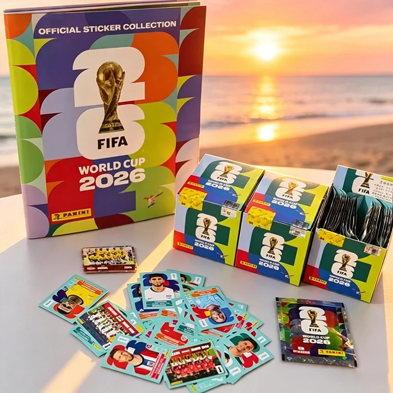 In Stock Panini 2026 FIFA World Cup Sticker Pack Panini Soccer Card Panini Cards Soccer Memorabilia Collection Football Cards