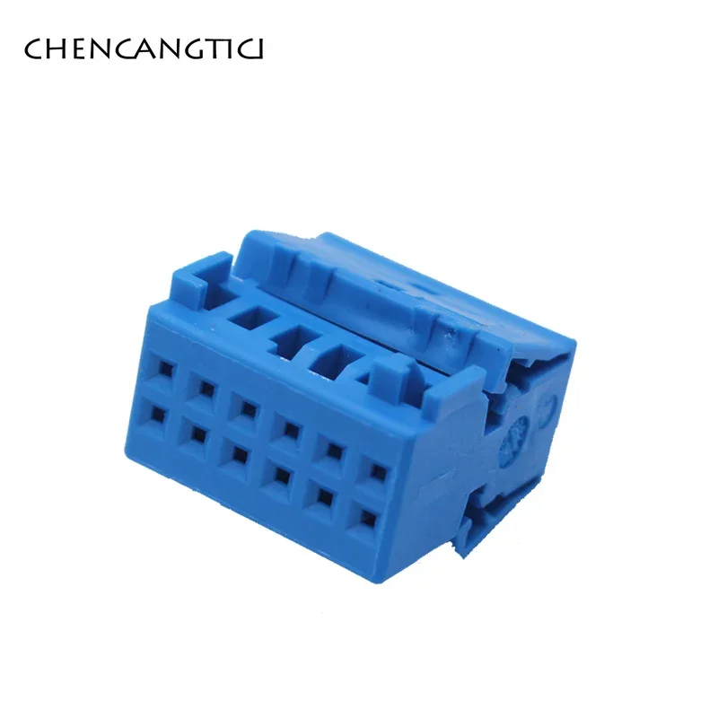 

12 Pin AMP Automoitve Reversing Image Bluetooth Plug Car Wiring Unsealed Cable Connector For VW Skoda Audi 8X0035447 1564491-1