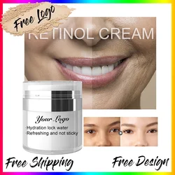 Private Label Face Cream Vitamin A Hydrating Moisturizing Nourishing Repairing Cream Makeup Base Primer Custom Logo