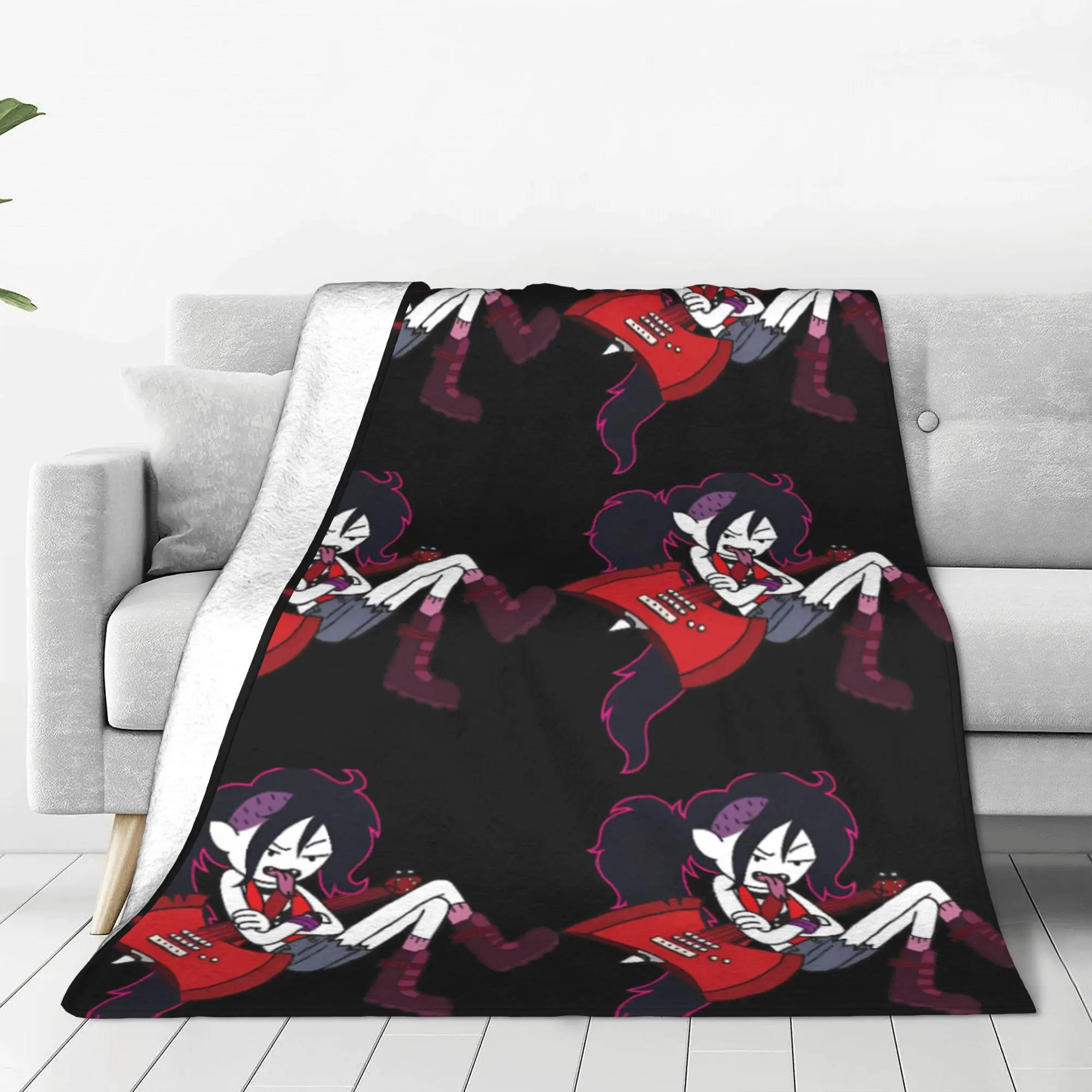 Marceline Heavy Metal Blanket Fleece Lightweight Throw Blanket for Car Sofa Couch Bed Rug