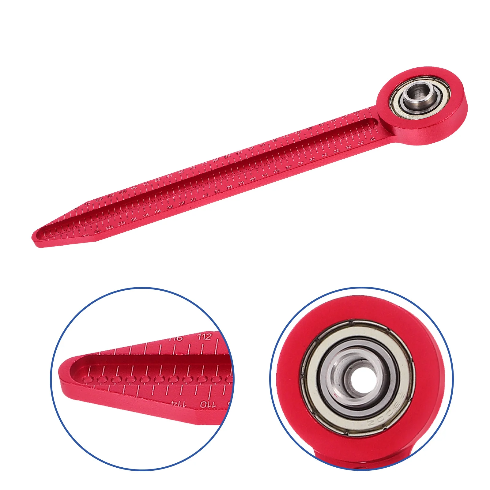 

Aluminum Alloy Circular Drafting Compass Portable Concentric Circle Drawing Ruler Woodworking Measuring Tool Rotating Ruler
