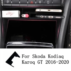 For Volkswagen Skoda Kodiaq Karoq GT 2016-2020 Central Control Storage Box Interior Modification Device Organize Accessories