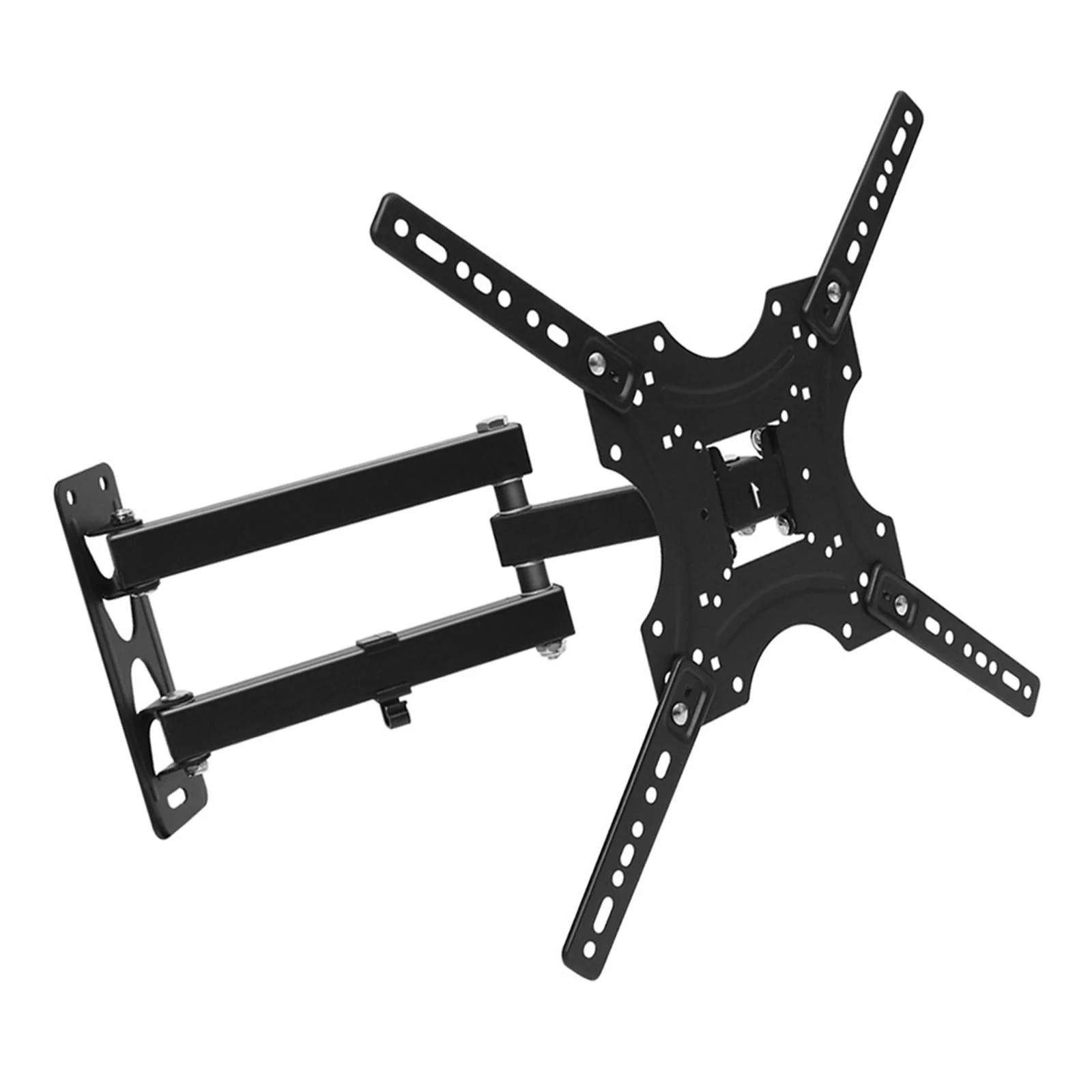 

Adjustable Hanging Shelf 17-55 Inches Flexible Rotary Bracket Durable Metal Wall Mount For Home Extensional Style 75-400Mm