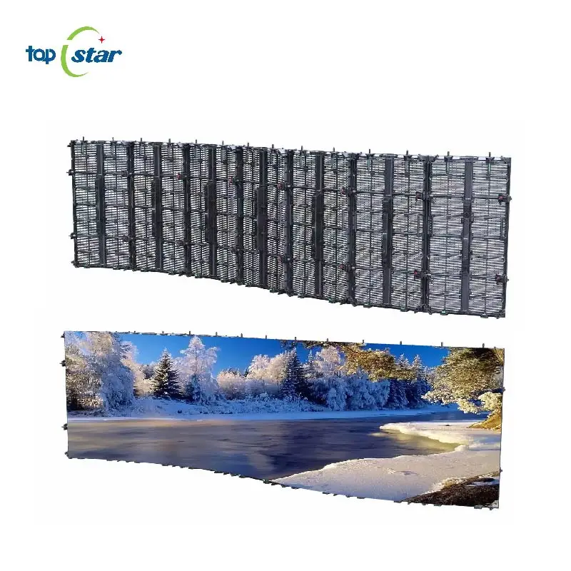 P3.076 Full Color RGB Waterproof High Refresh Outdoor LED Module 320*160mm