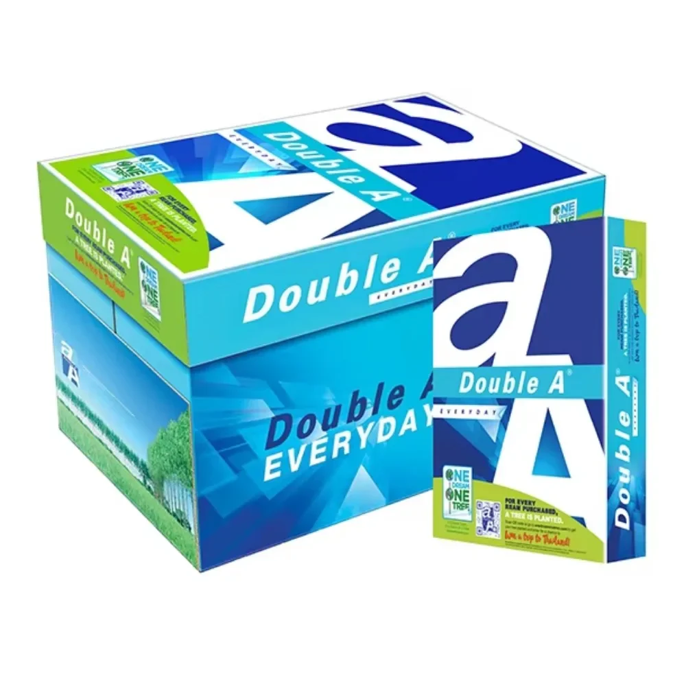 Wholesale Wood Pulp Double A Printing Paper White A4 Size 500 Sheets 70 75 80 Gsm Copy A4 Paper