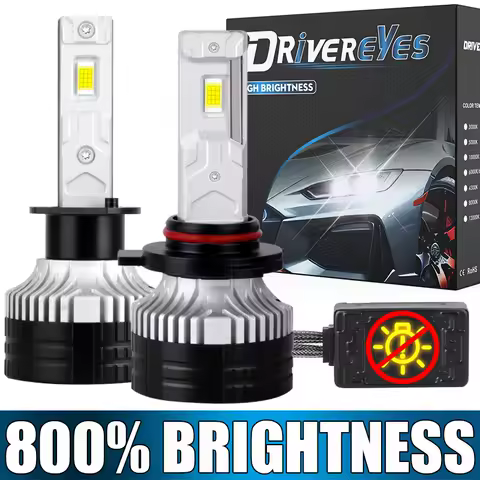 K5C H7 LED Headlights Canbus Decoder High Low Beam H4 H11 H8 H9 H1 HB3 9005 HB4 9006 9012 HIR2 Plug&amp;Play 9084 CSP Car Lights Fog