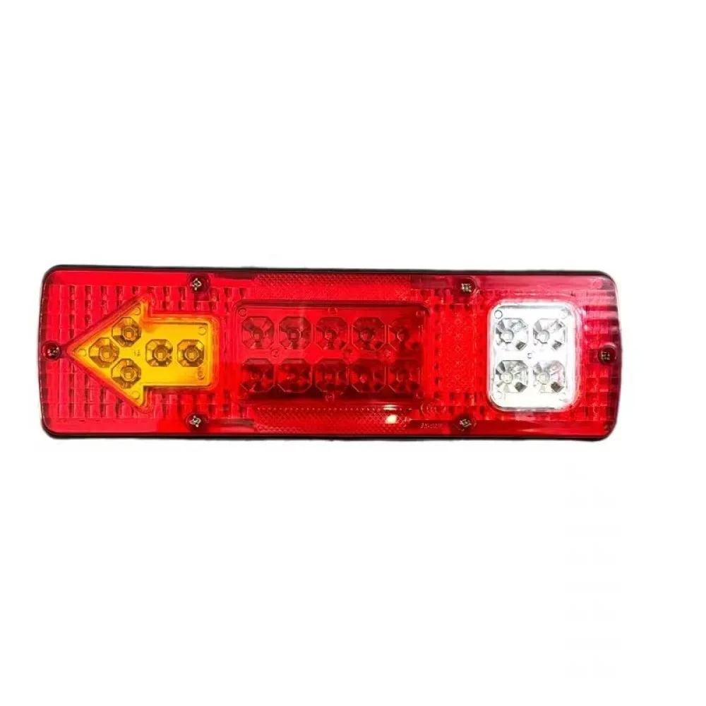 130 LED Brake Turn Tail Light Assembly 12V 24V For Truck Rear Lighting Signal Lamp Unit Commercial Vehicle Replacement