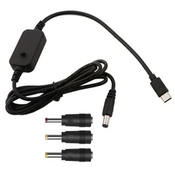 USB C naar 5V 9V 12V 20V Kabel voor Router Fan CCTV Camera Babyfoons 40GE