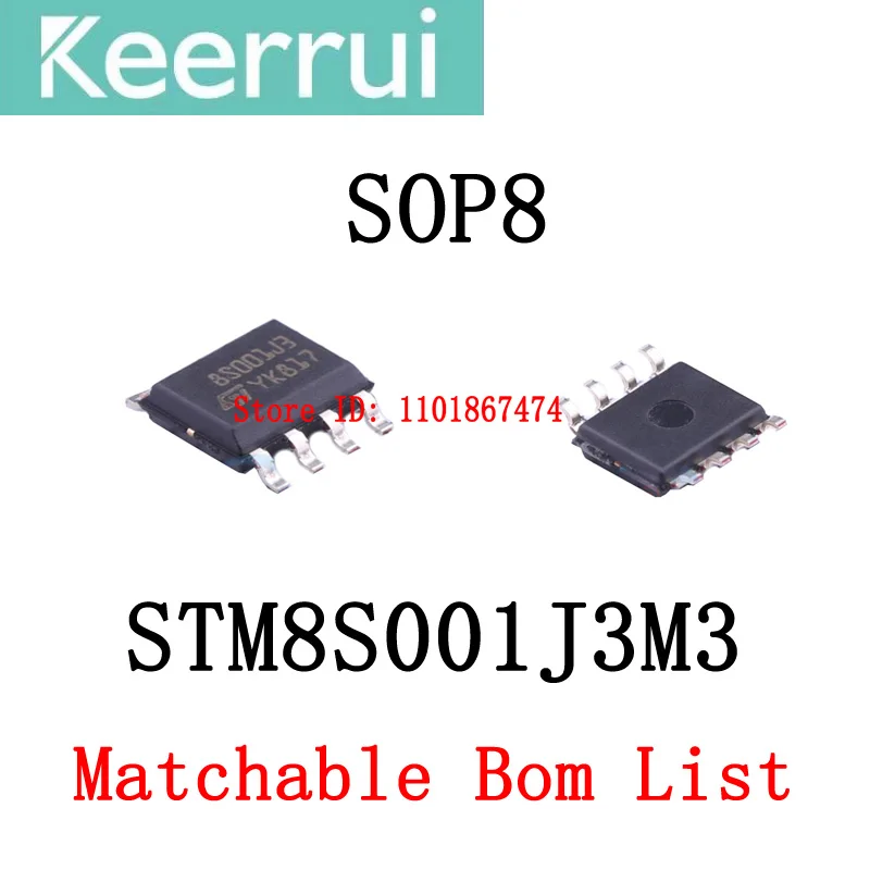 

1 ~ 1000 шт./лот 100% Новый оригинальный чип STM8S001J3M3 SOP8 STM 8S001J3 STM8S sop8 MCU IC (может соответствовать таблице с Бом)