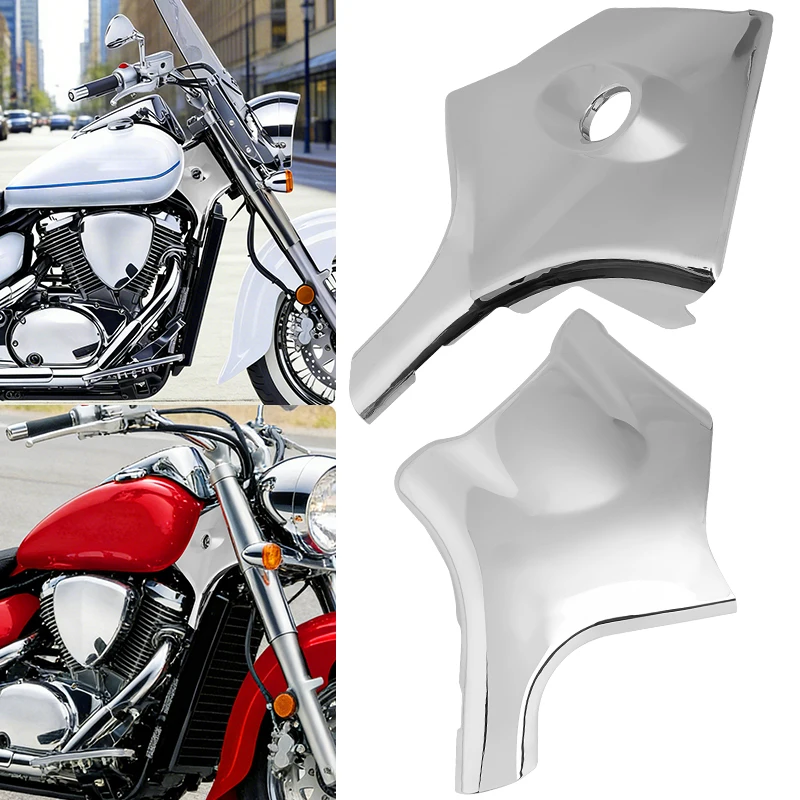 

Motorcycle Accessories For Suzuki Boulevard C50 M50 VL400 VL800 2001-2017 Chrome Cowl Wire Covers Side Frame Guard Neck Cover