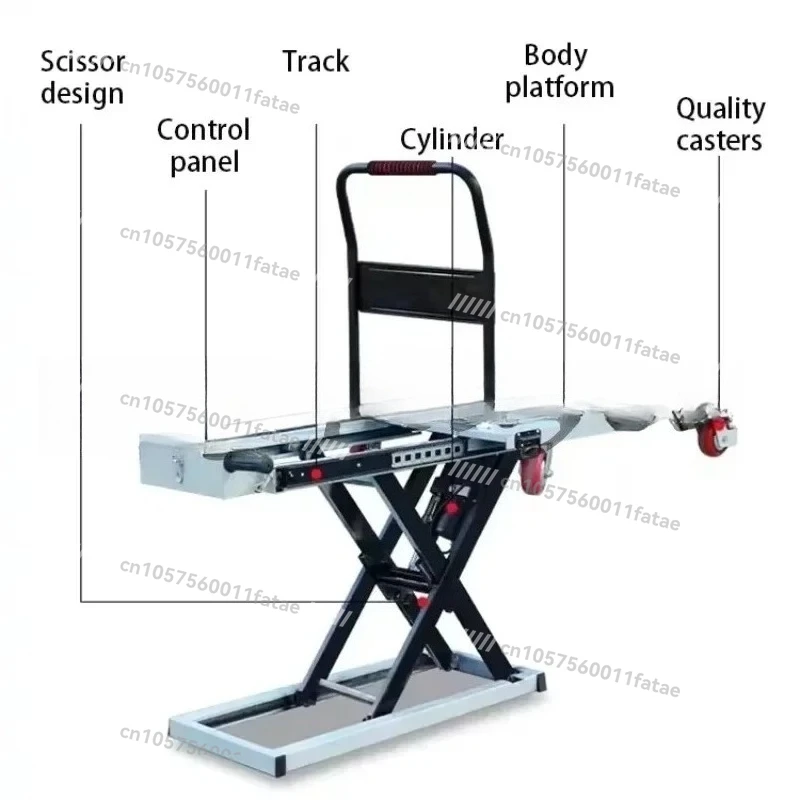 

2025 Electric Lifting Platform Scissor Lift Hydraulic Cargo Trolley Flatbed Truck Truck Loading And Unloading Truck