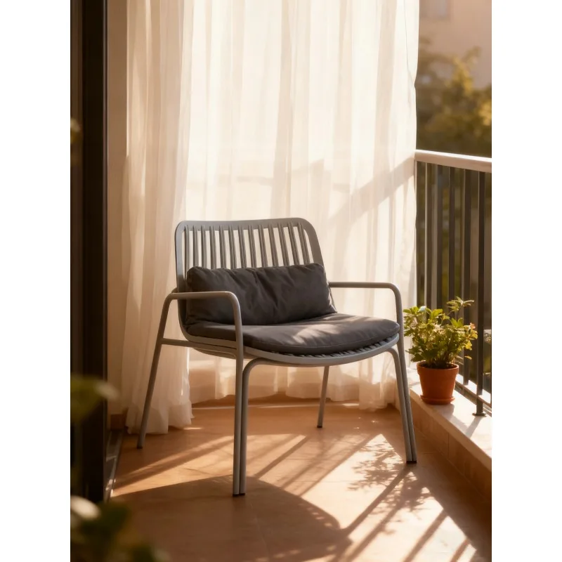 

Outdoor Chair Outdoor Sofa Chair Courtyard Garden Villa Terrace Balcony Leisure Chair Outdoor Waterproof Single Sofa