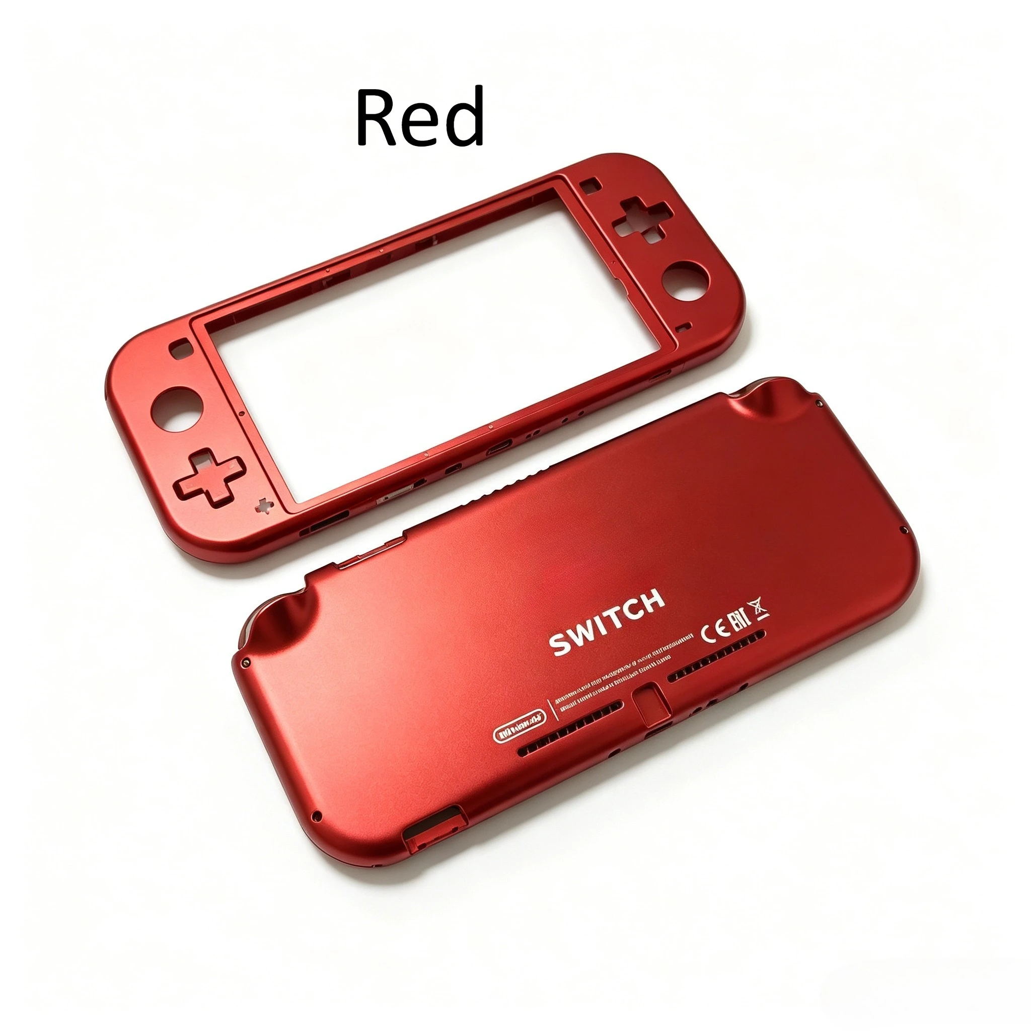 Metal Shell Case Aluminum Alloy Housing Shell Case for Switch  Lite Metal Replacement Back Plate Housing Shell Cover for NS Lite