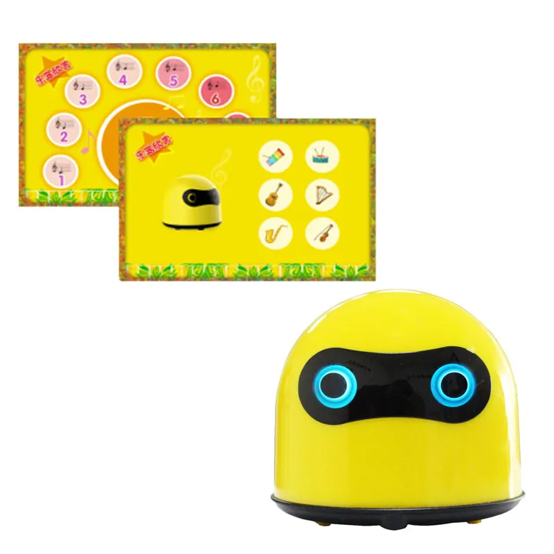 

2022 new arrivals intelligent coding robot Non-screen STEM AI educational robot humanoid smart toy robots for 3+ kid