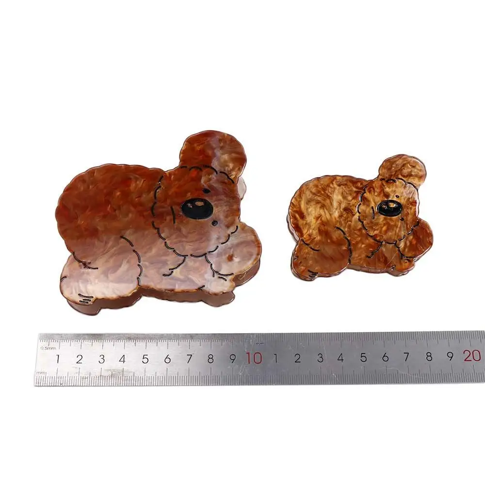 Female Catoon Bathing Girl Animal Acetic Acid Women Hair Clips Hair Accessories Koala Hair Claw Korean Style Crab Clips image 5