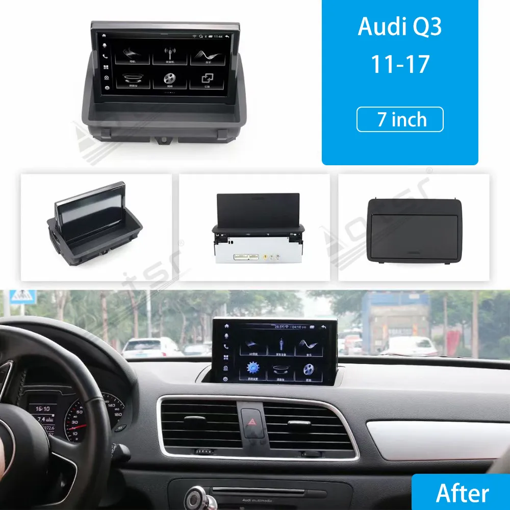 8'' For Audi Q3  2011 2012 - 2017 Car accessories Carplay Multimedia Player GPS Navigation Android Auto Stereo Radio HeadUnit