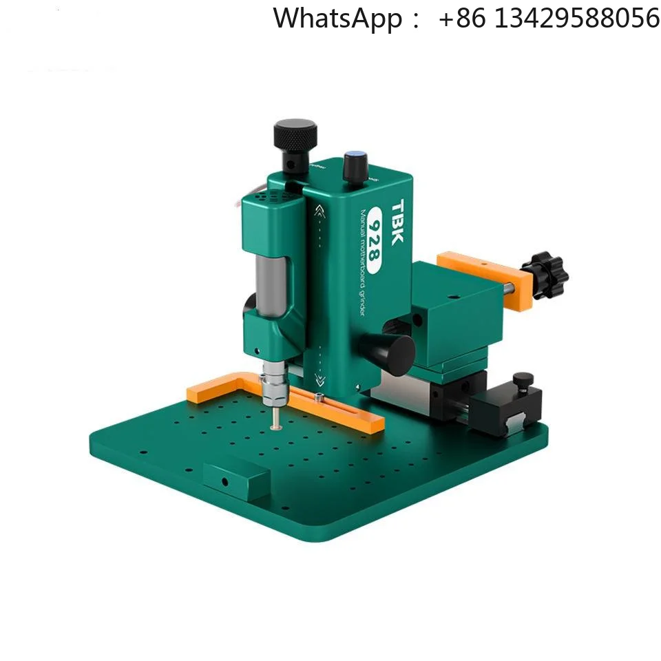 TBK 928 Motherboard Grinder Smart PCB Chip Grinding Machine with 3-Axis Adjustment Biaxial Clamp for CPU IC BGA Polishing Repair