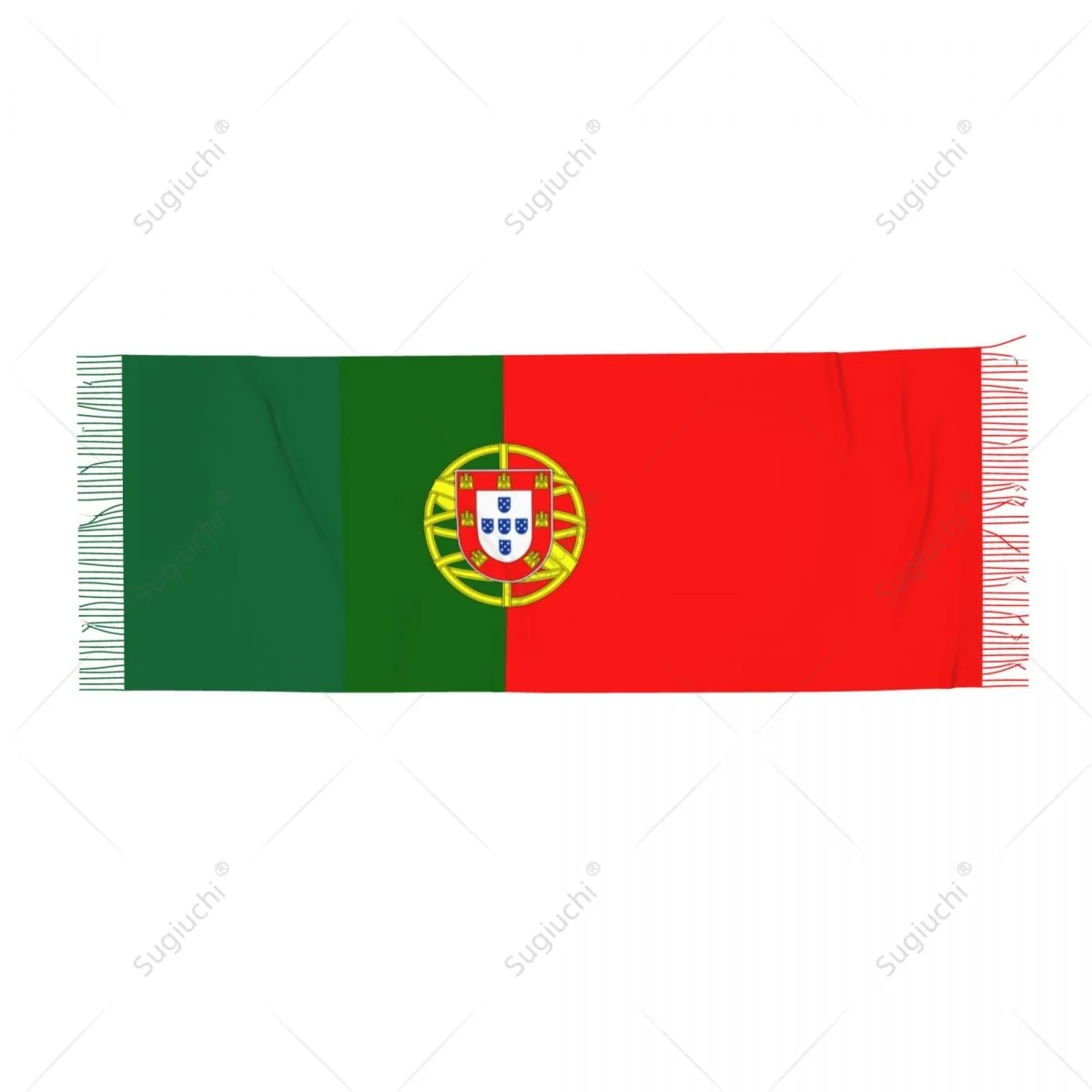 Portugal Flag Scarf Pashmina Warm Scarves Shawl Wrap Hijab Spring Winter Multifunction Unisex