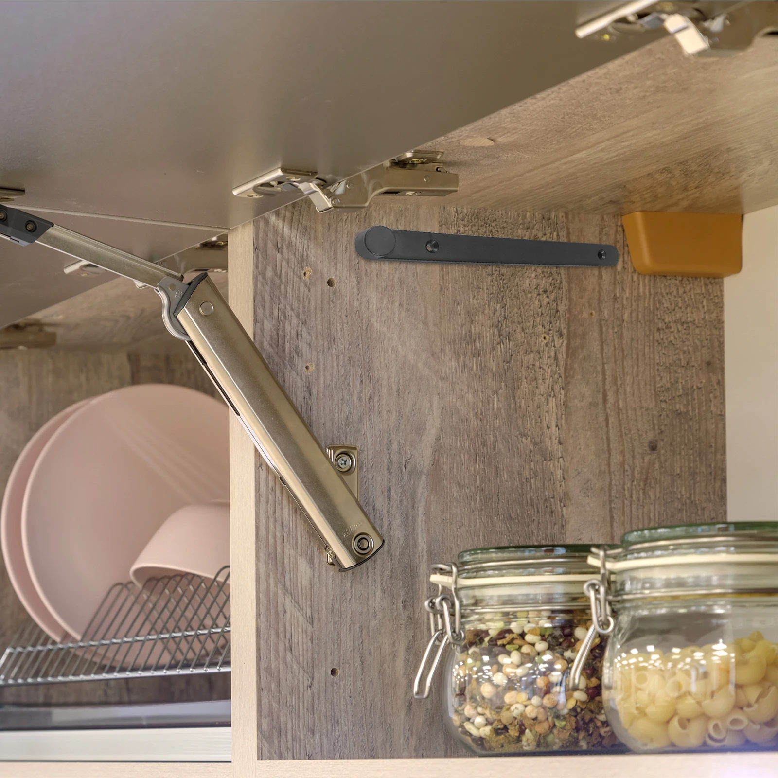 

1 set Heavy Duty Flip-Up Door Guide Replacement Plastic Drawer Runners Smooth Cabinet Wear-Resistant Undermount Drawer Dresser