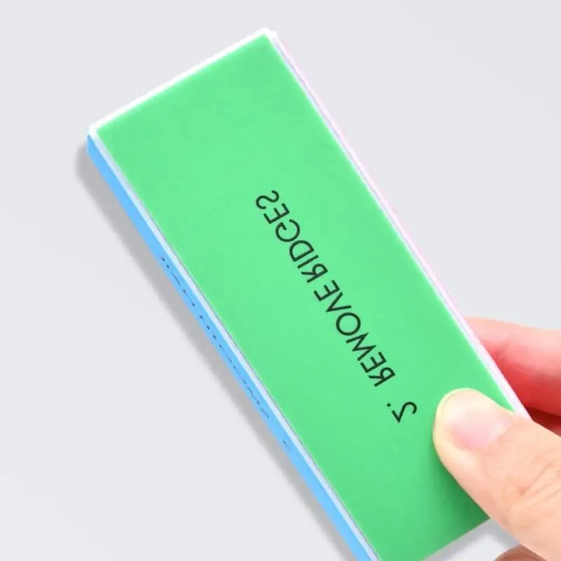 652F Multiple Purpose Unguis File Block Tall Density Spongiform Substance For Smoothing Shaping And Polishing