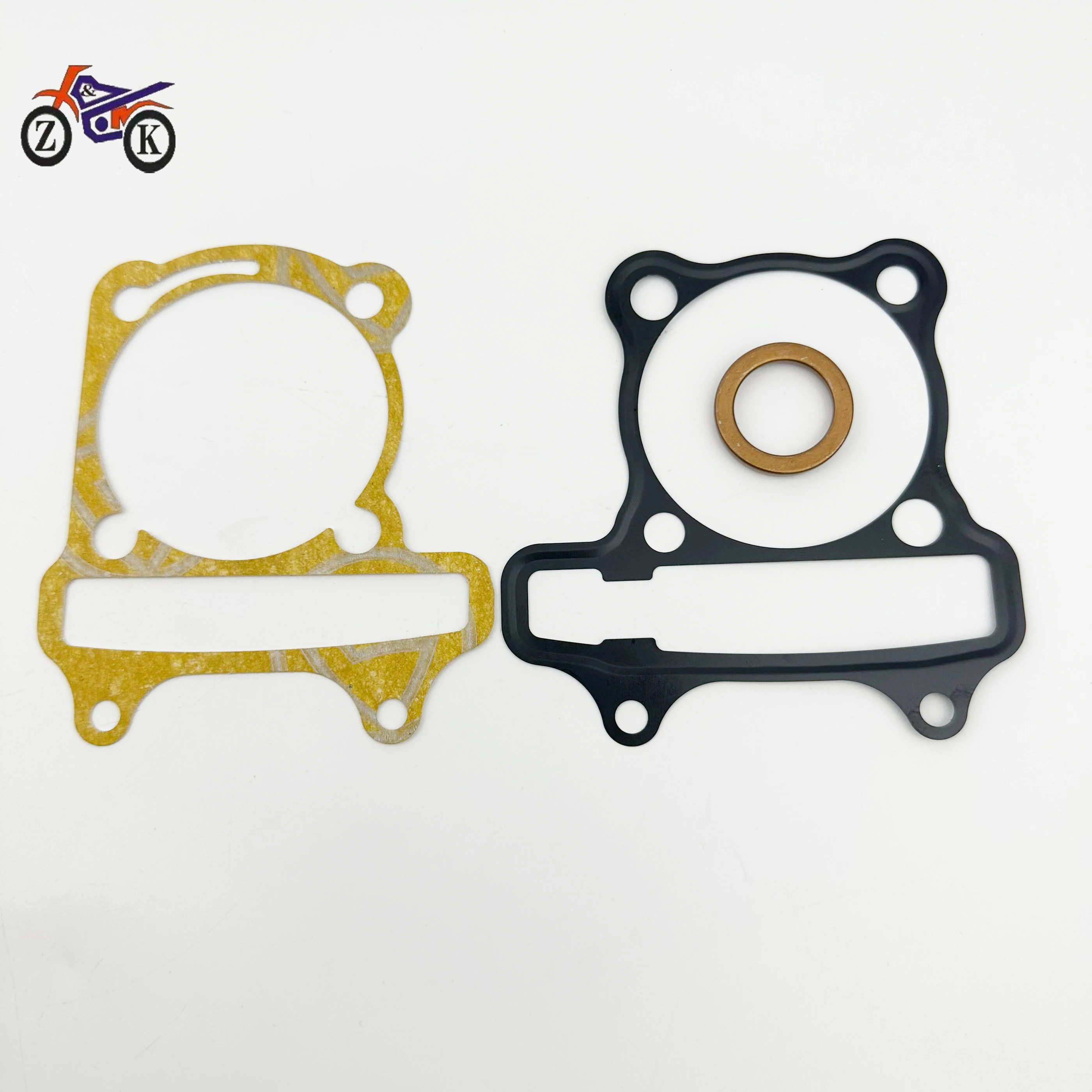 Motorbike cylinder kit piston ring assembly upper and lower gasket GY6-125 retrofit 63 mm large bore engine