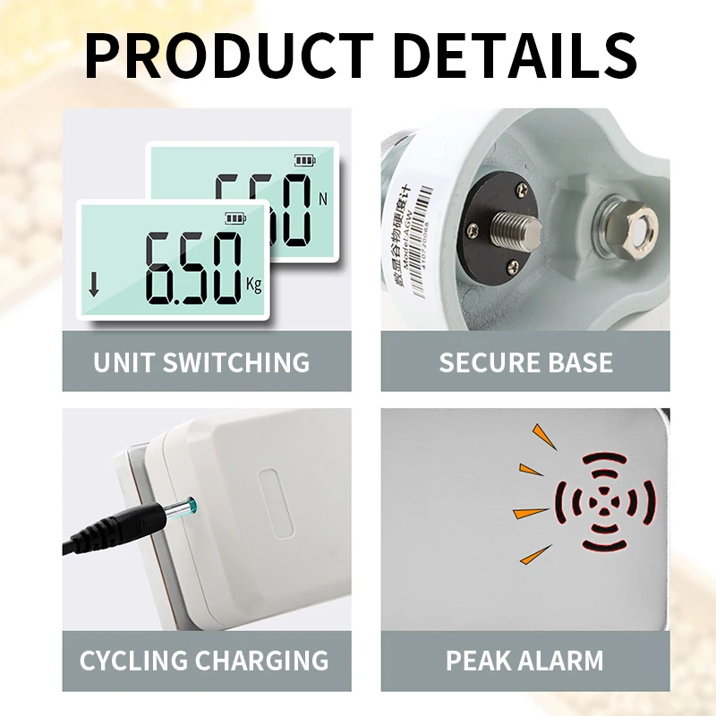 Digital display grain hardness tester desktop rice, soybean, paddy pearl grain high precision hardness tester hardness tester