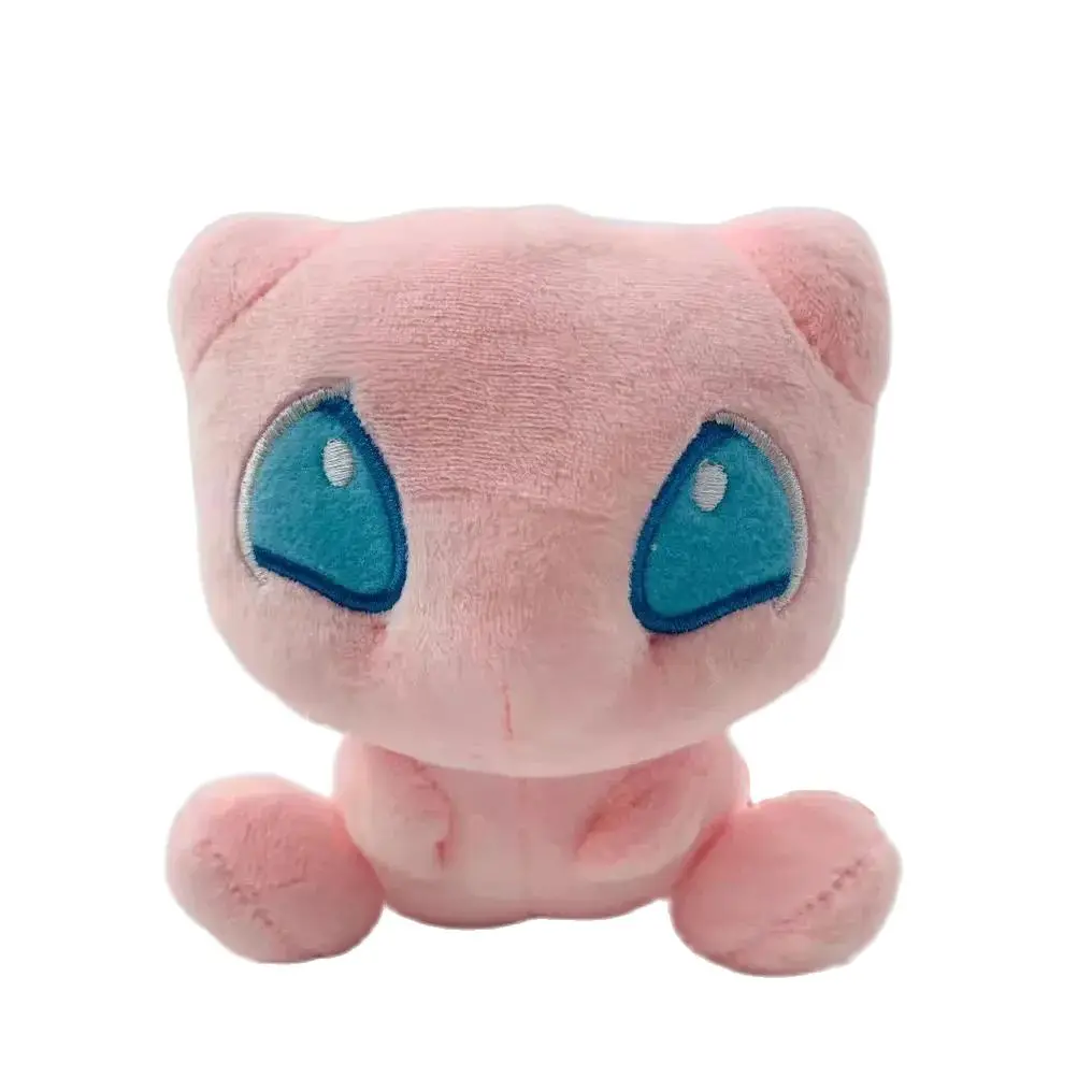 Muñeco de peluche de Pokémon para niños, juguete de felpa de 10cm con etiqueta colgante, ideal para Festival, regalo de colección