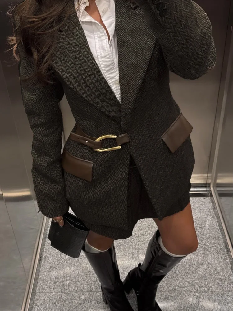 Quastenfransen, 2-teilig, Anzüge für Damen, elegant, O-Ausschnitt, ärmellos, Taille, Cinching, Glitzer, Party, Abendkleider, Mode, Dame, Streetwear – Detail 16