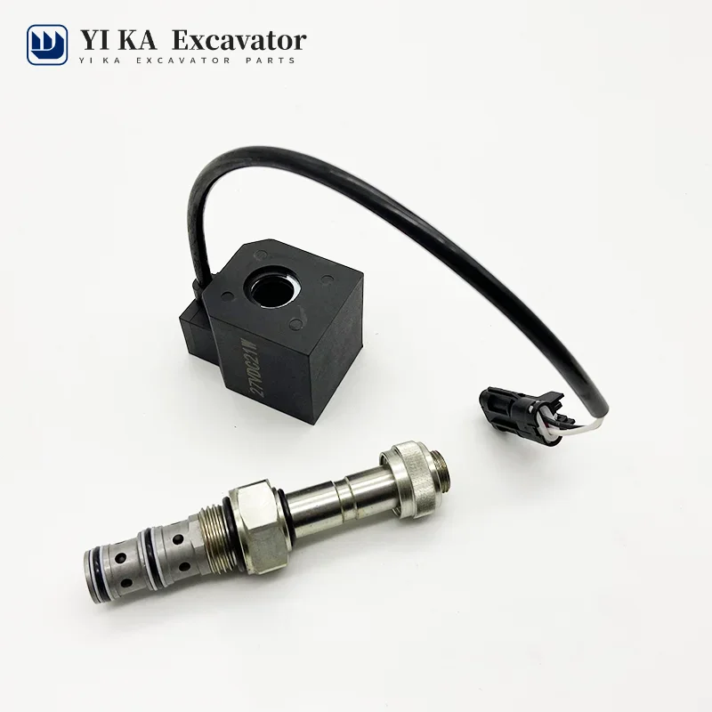 For excavator pilot solenoid valve R55 R150 R210 R220 R225-5 coil Proportional Solenoid Valve Coil